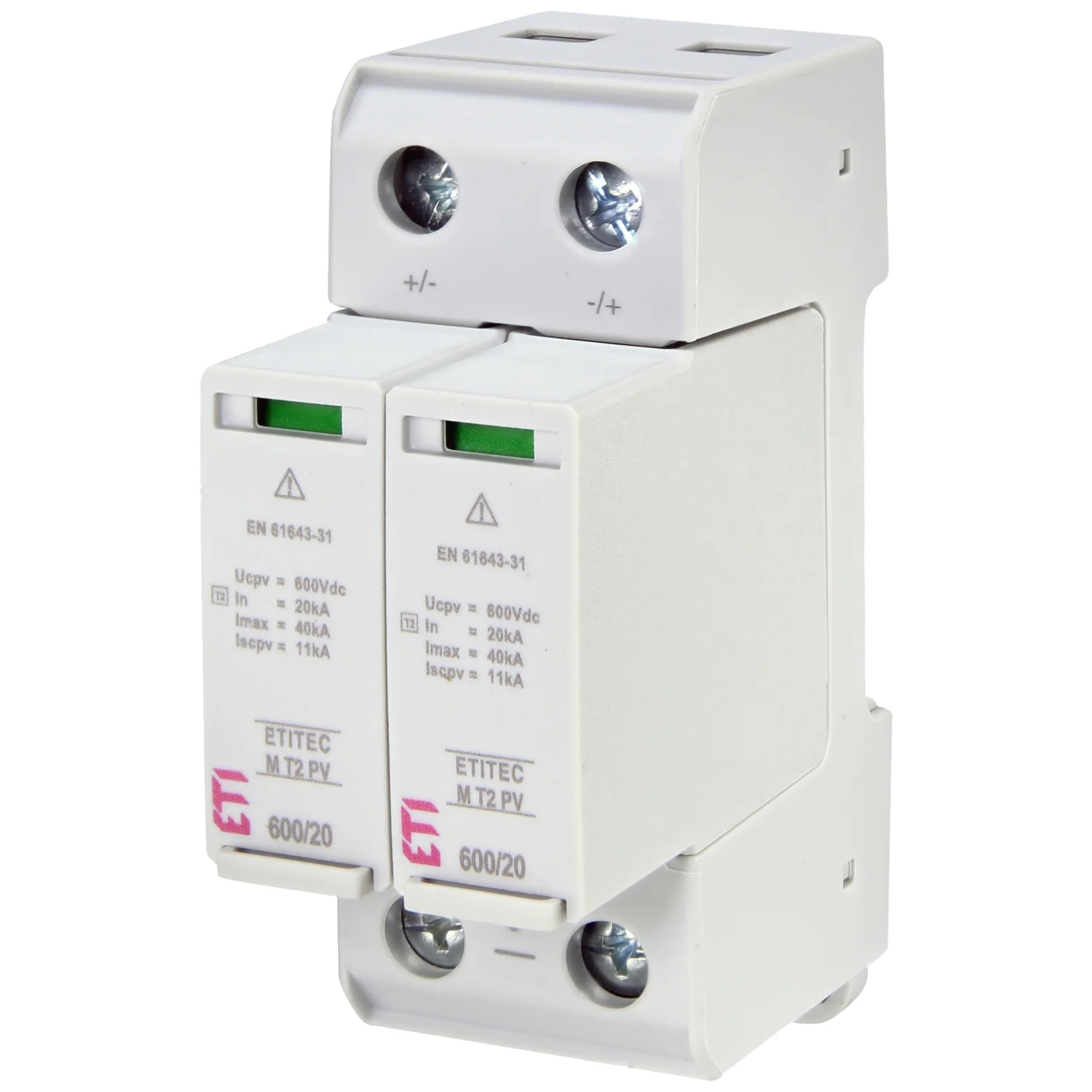 Тримач EFH 10 2P 25A 1000V DC