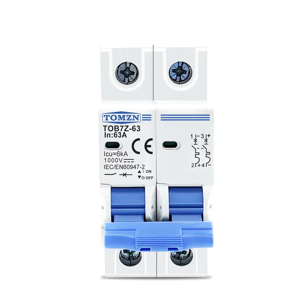 TOMZN TOB7Z-63 автоматичний вимикач постійного струму DC - Зображення 1